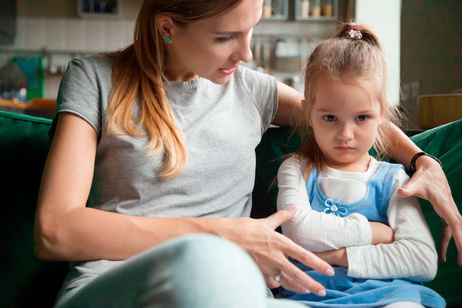 Lucha de poderes entre padres e hijos.
